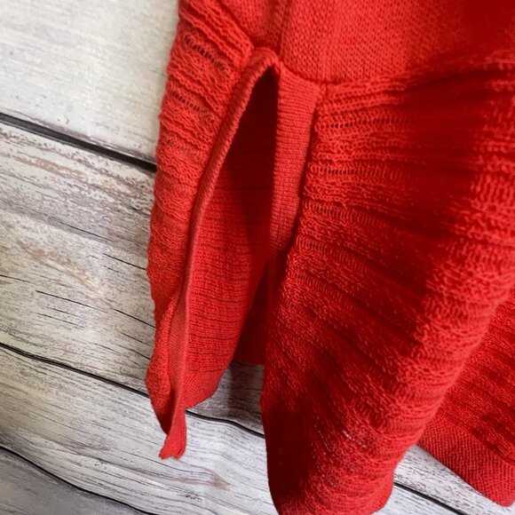 Chicos Women’s Sweater And Cardigan Set Size 16/ XL Burnt Orange Sleeveless - Picture 7 of 16